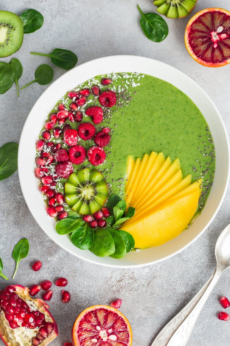Glowing Goddess Green Smoothie Bowl
