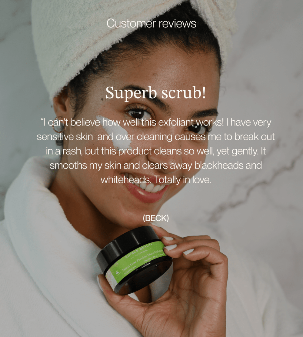 & Desert Lime Flawless Micro-Exfoliant