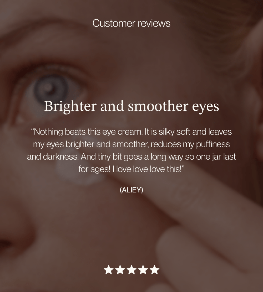 & Gold Rush Eye Cream