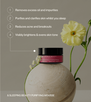 & Sleeping Beauty Purifying Mousse - Sleep Mask